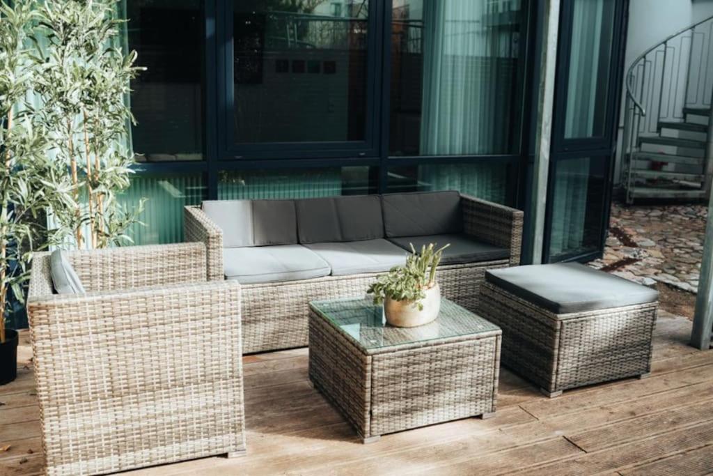 Lieblingsapartment No.10 Mit 2 Schlafzimmern Und Eigener Terrasse Rostock Ngoại thất bức ảnh